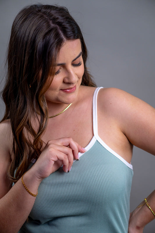 BABY DOLL CANELADO - ACONCHEGO VERDE