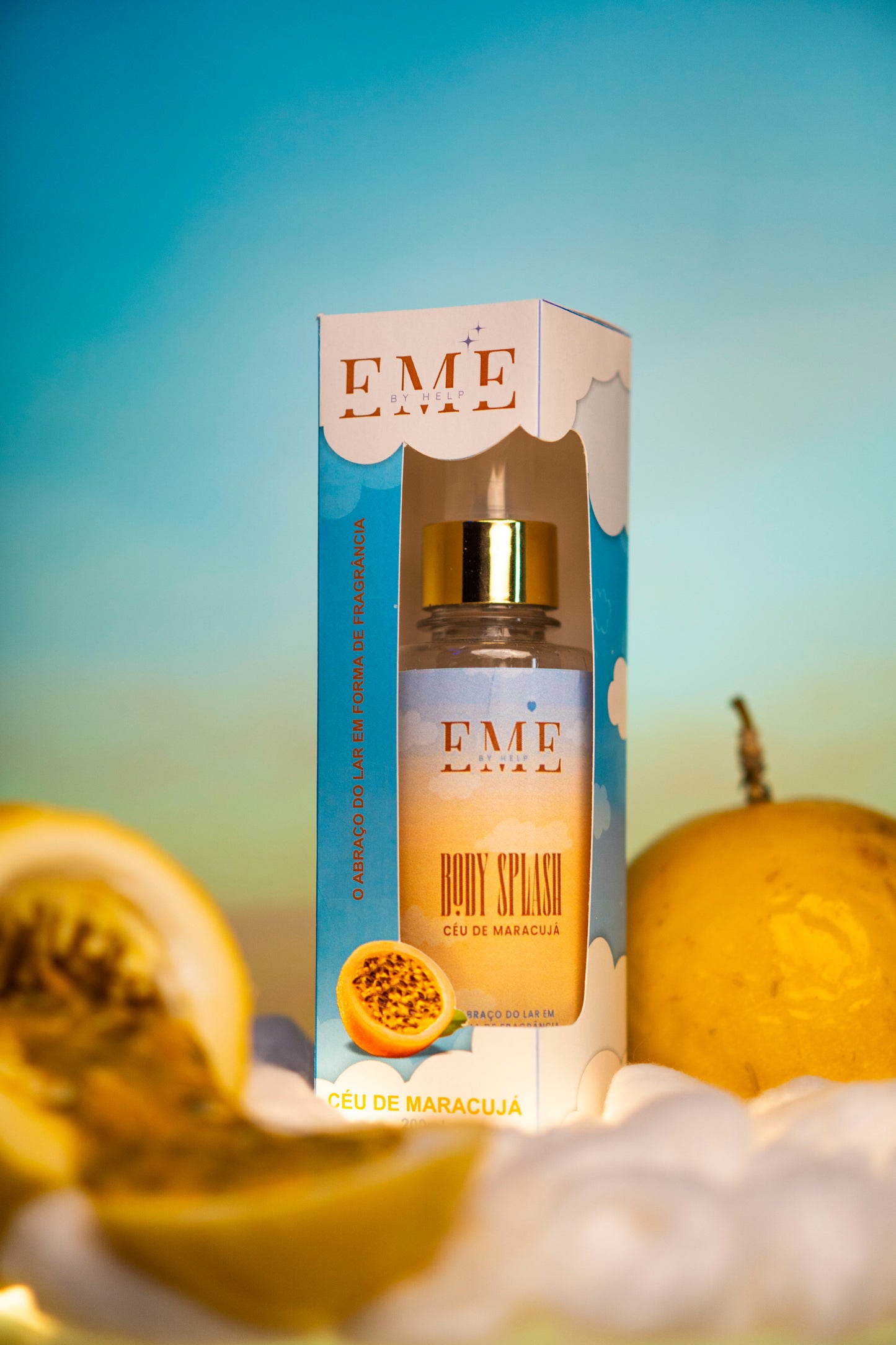 COMBO PANTUFA NUVEM + BODY SPLASH