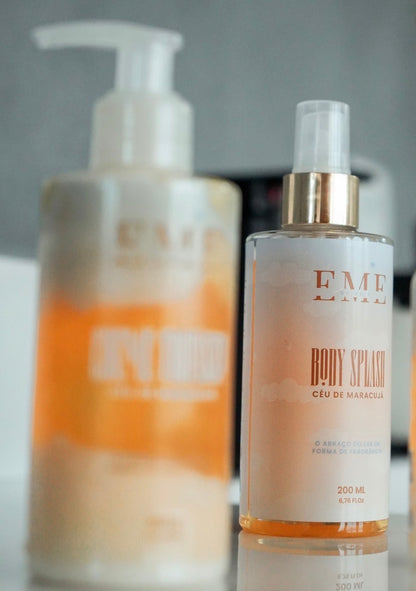 Kit Céu de Maracujá – Creme 200g + Creme 60g + Body Splash