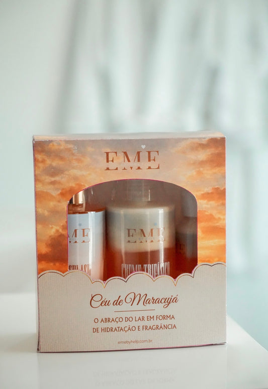 Kit Céu de Maracujá – Creme 200g + Creme 60g + Body Splash