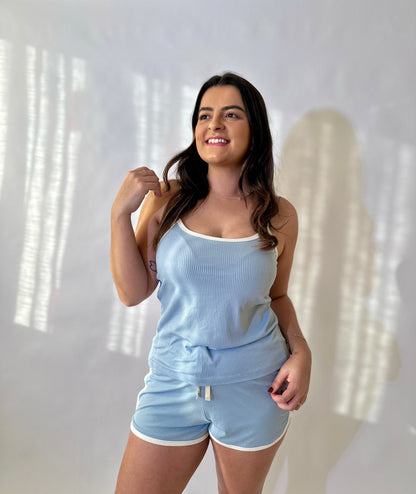 BABY DOLL ESSÊNCIA - AZUL BEBÊ