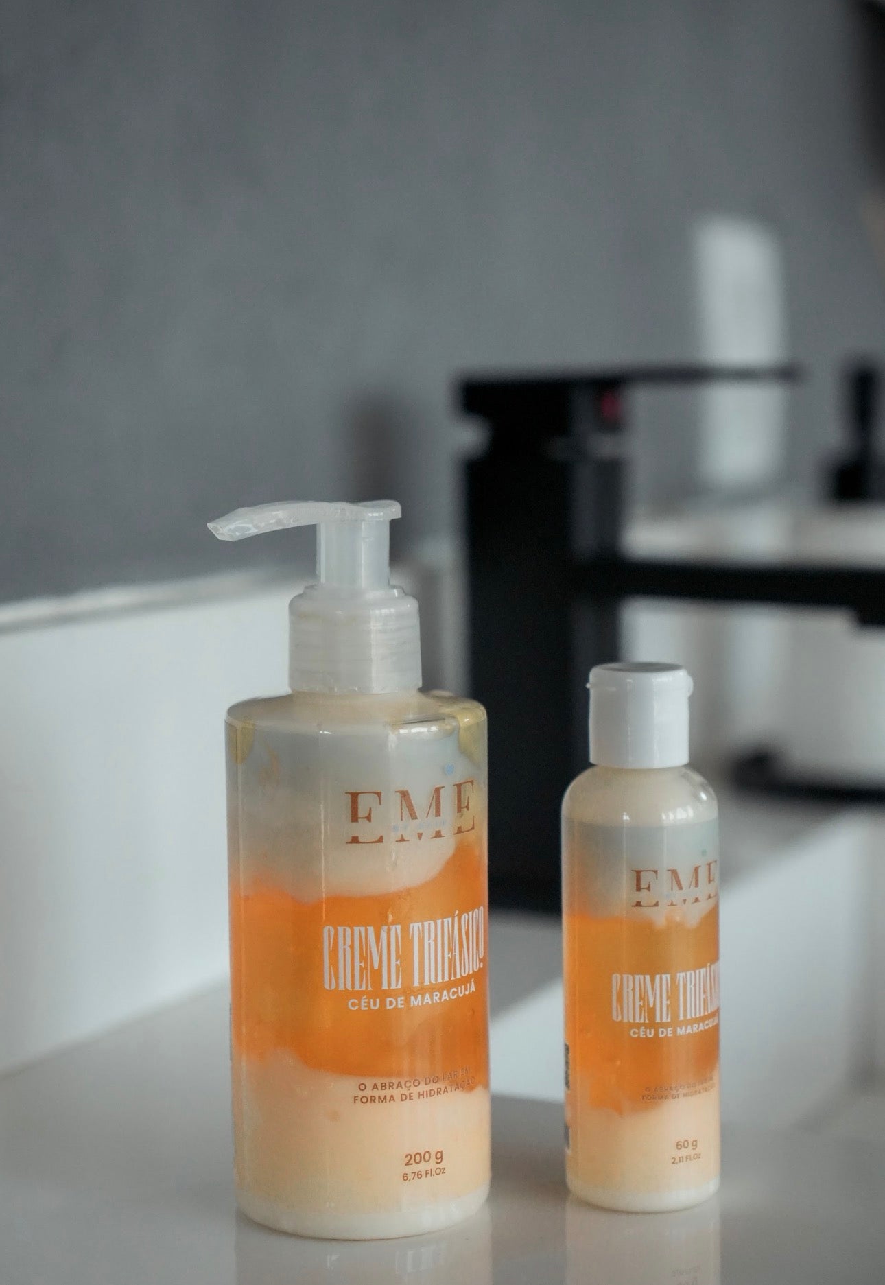 Kit Cremes Trifásicos Céu de Maracujá – 200g + 60g